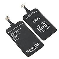Schneller Kabelloser Ladeempfänger, 10 W Kabelloser Ladeempfänger, Ladegerät Adapter, Typ C Schnittstelle, Ultradünner, Leichter, Kabelloser Ladeempfänger und Adapter für