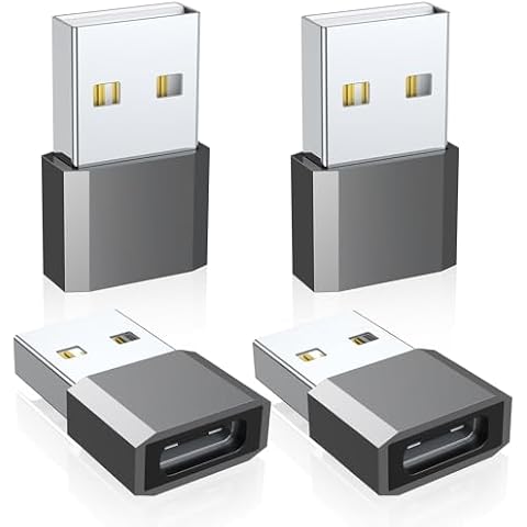 QianLink USB C to USB A Adapter 4 Pack Cover
