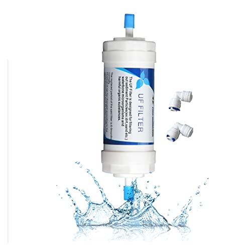 ZKLGS Impianto ad osmosi inversa, 40μm Filtrazione ad Alta efficienza Pre-Filtro Acqua di Rubinetto Famiglia Tutta la casa Centrale 3T Tubo di Flusso Grande Filtro in Ottone for controlavaggio(9)