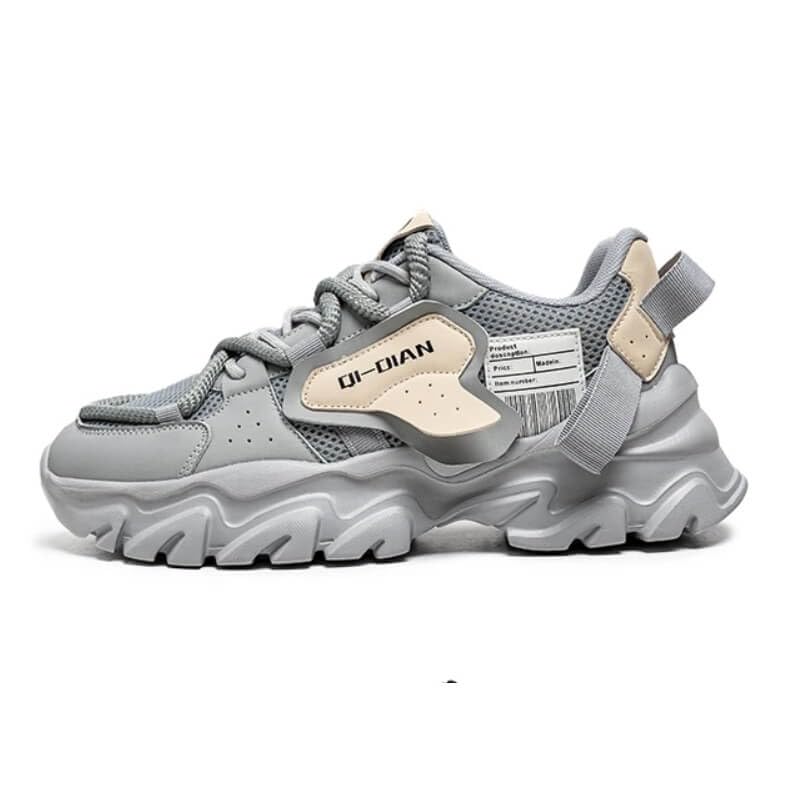 Cruiser Sneaker for Men | Lightweight & Comfortable | Stylish Lace-Up Casual Footwear with Cushioned Insole | Perfect for Versatile Outfits (2648)