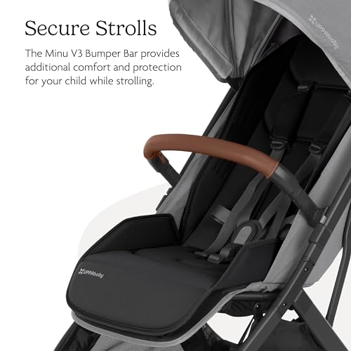 Image of UPPAbaby Bumper Bar for Minu V3 Stroller - Quick Attachment - Folds with Stroller - Saddle