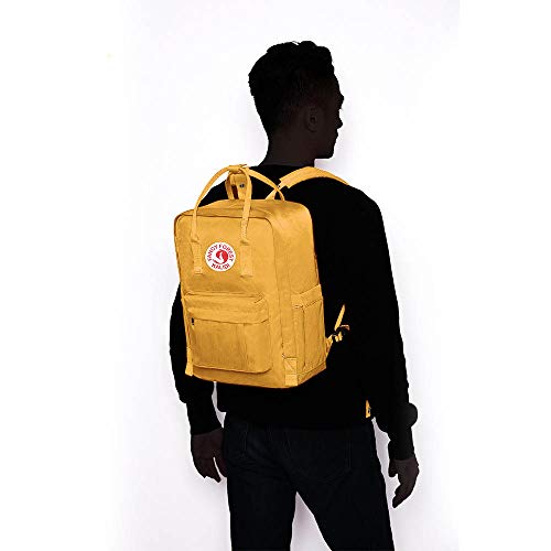 KALIDI Casual Laptop Backpack 15 Inches Classic Camping Rucksack Travel Outdoor Square Daypack College Hiking Gym Bag, Yellow by KALIDI - Image 7