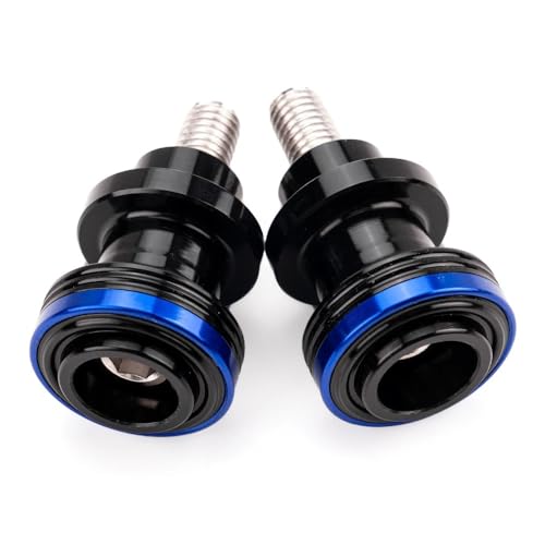 NFNVEKESD Diábolos para Moto para para TRK 502X 502 para TRK 702X 702 para TRK 251 para TNT 300 600 para Leoncino 500 Tornillo Soporte Deslizante los carretes basculante CNC M6(Blue)