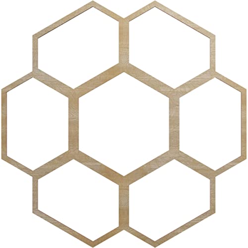 Image of Ekena Millwork 26 inchOD x 11 1 /8 inchID x 1 /4 inchT Florin Wood Fretwork Pierced Ceiling Medallion, Birch