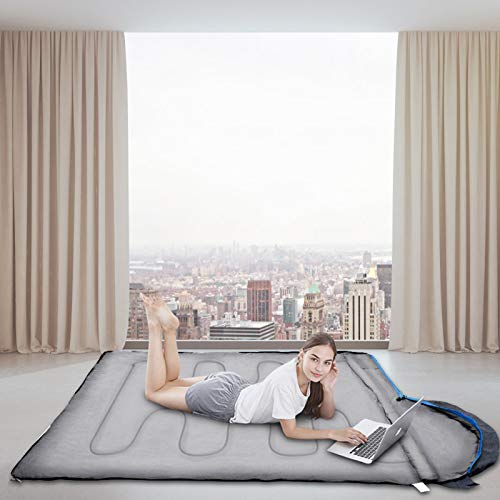 Sac de couchage enveloppe imperméable chaud couchage extérieur randonnée 3 saisons - 4