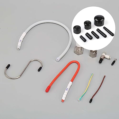 SVOCK 240pcs Tappi Terminali in Gomma, 12 Set