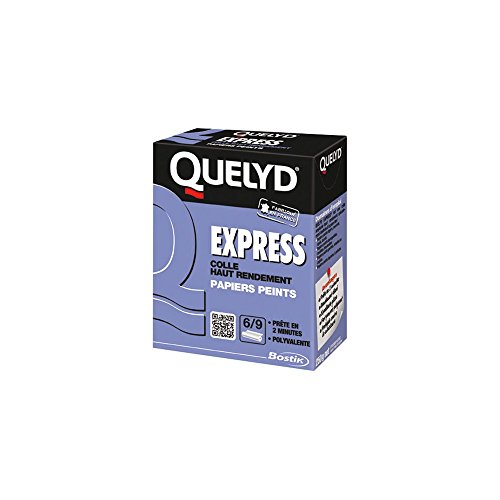 Colle papiers peints Express QUELYD pour relooker le salon