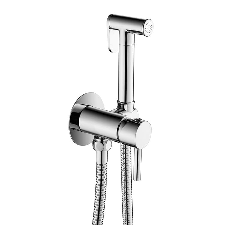 Bidet Sprayer for Toilet All Copper Handheld Bidet Sprayer Sink Bidet Sprayer Tap Attachment Single Handle Brushed Gold