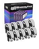 Speedy Inks - 10PK Compatible DK-1201 Address Labels - 1.1 in x 3.5 in 29 mm x 90.3mm