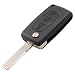 Produktbild Keyfobworld Ersatz 3 Button Flip Schlüsselanhänger Fall für Citroen C4 C5 C6 C8 Fernbedienung