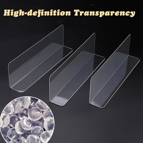 Fine jade2 8 Stück Transparente Spielzeugblocker Spielzeug Blocker Unter Sofa für Sofa Bett Couch Schrank Kommode Küche Staub Tiere Spielzeug