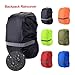 Fnacuody Backpack Cover 8-70L Reflective Backpack Rain Cover Outdoor Cycling Hiking Climbing Bag Waterproof for(L(45-55L)-Red)