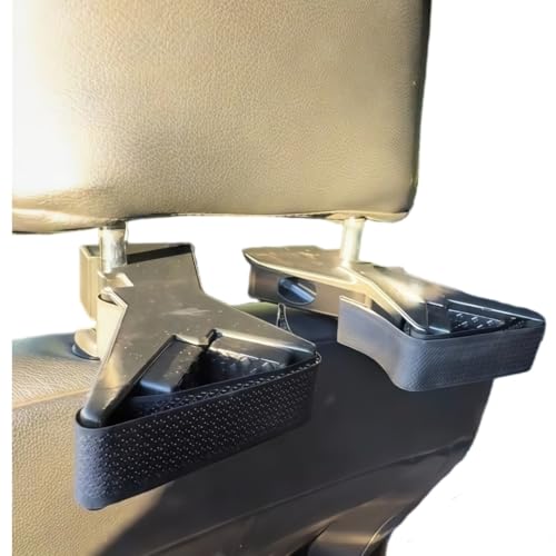 sitfe The Ultimate Universal Seat Back Gun Rack | Adjustable Vehicle Rifle, Seat Back Gun Rack Easy to Install Vehicle Gun Rack, Vertical Headrest Mount for Trucks, Cars & SUVs