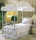 Furniture Cove Twin Fantasy Eyelet Canopy