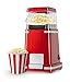 Produktbild Stagecaptain PCM-1200 HA Fettfreie Heißluft-Popcorn-Maschine - Kalorienbewusster Genuss ohne Fett oder Öl - 1200 Watt - schnelle Zubereitung - Retrodesign für Movie-Liebhaber - Metallic Red
