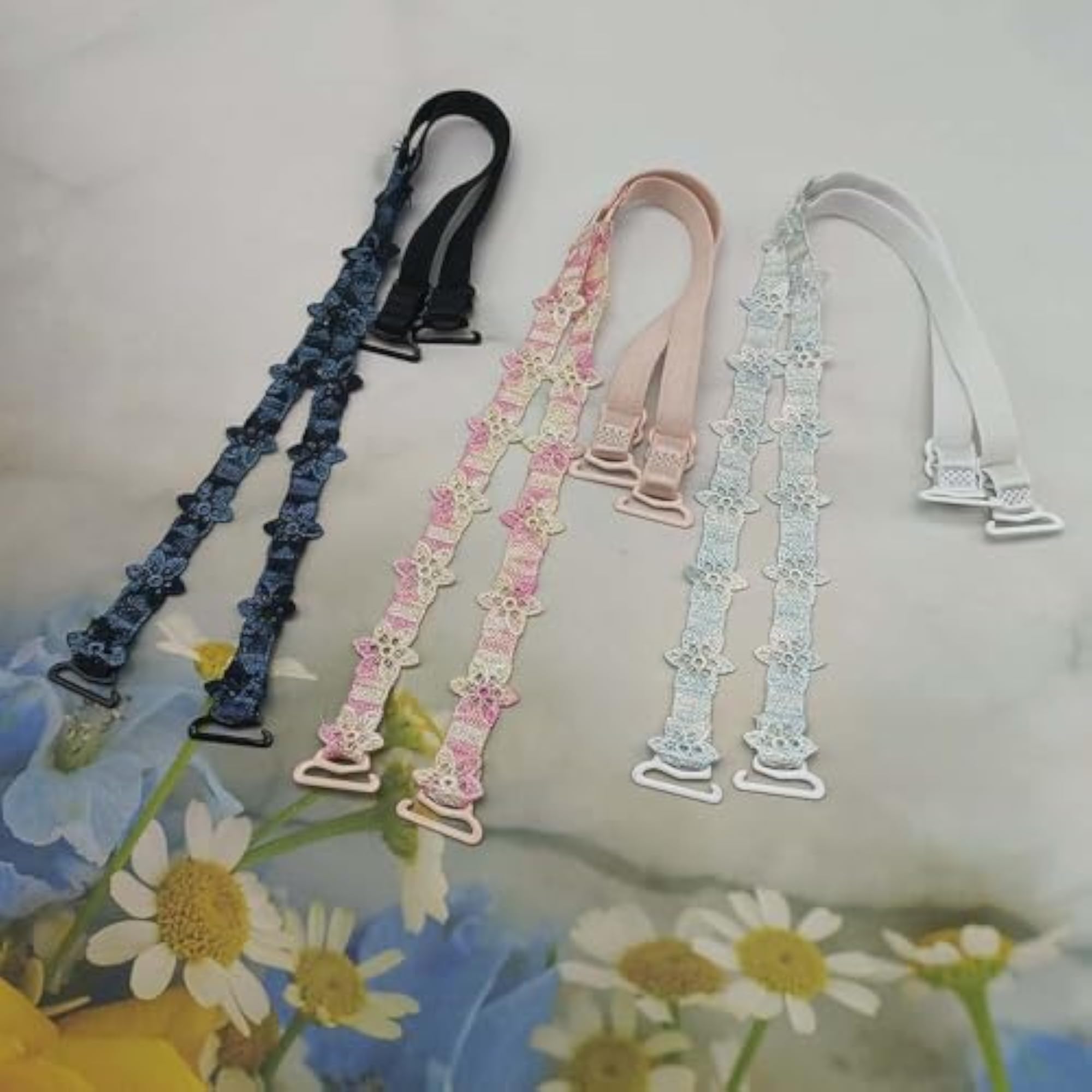 Embroidered Adjustable Lightweight Shoulder Strap