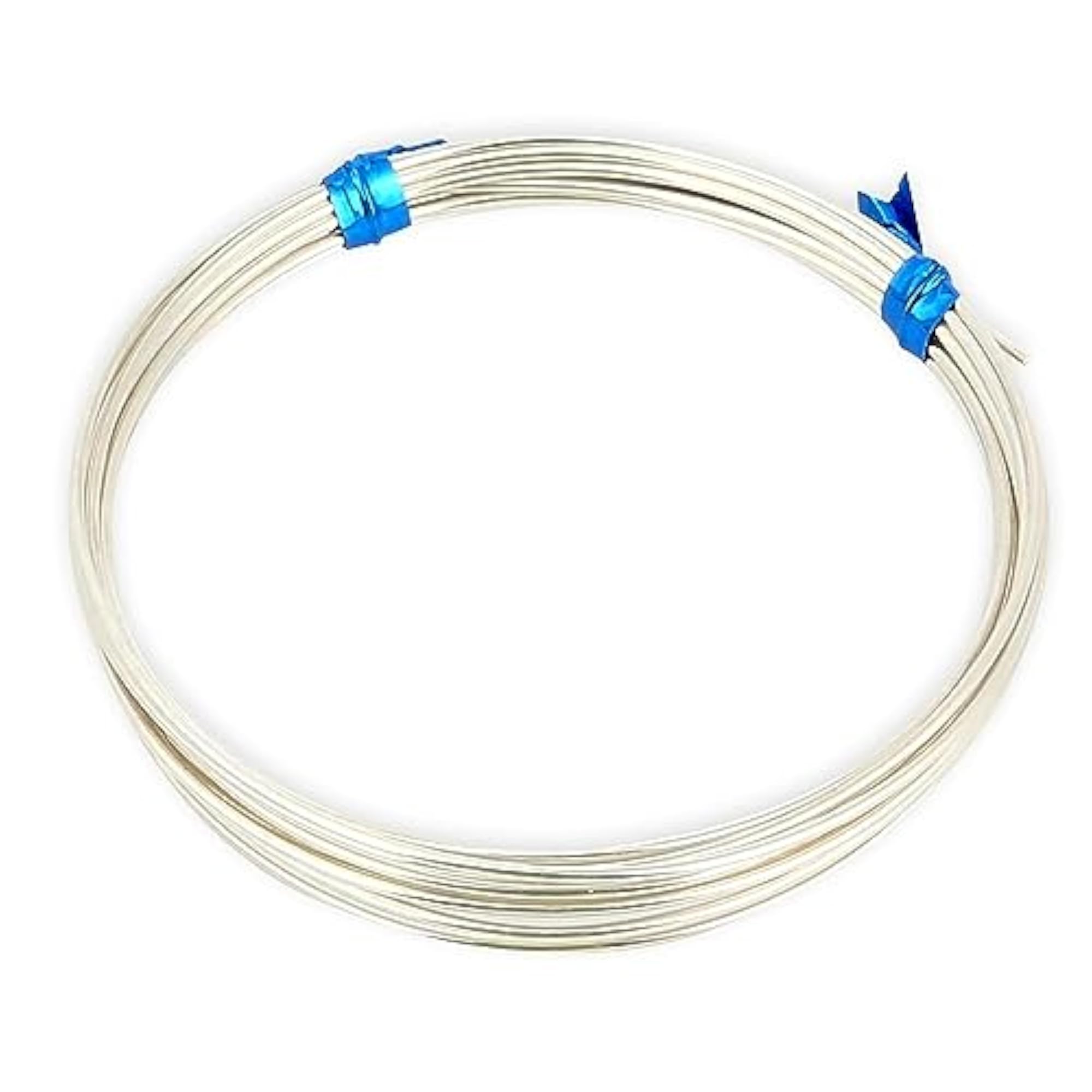 925 Sterling Silver Wire Medium Hard 26/0.4mm Gauge for Jewelry Making