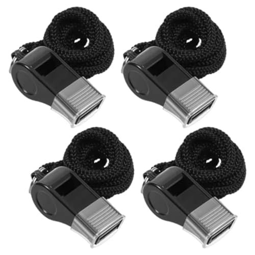 Pito deportivo negro con cordón 5 piezas miniatura 1