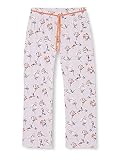 Skiny Damen Purpose Sleep Hose lang Schlafanzughose, Mehrfarbig (Lilac Flower 2205), 44