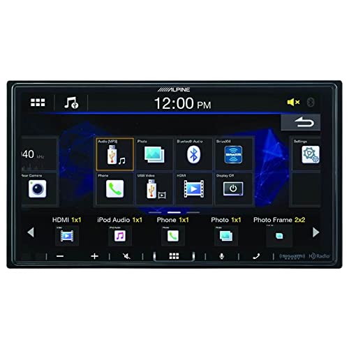 Receptor Multimedia Alpine ILX-407 7" con Pantalla Táctil miniatura 3