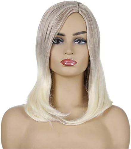 blonde yarn wig