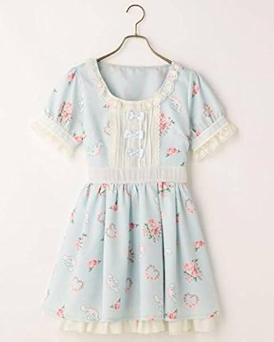 Amazon Co Jp シナモロール リズリサ コラボ ワンピース 花冠 カラー ブルー 水色 青 シナモン ホビー 通販