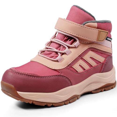 {Botas de Montaña Niña 26 Botas de Montaña Harvest Land Botas de Senderismo para Niños, Impermeables y Antideslizantes, Botas de Montaña para Niños y Niñas, Calzado...