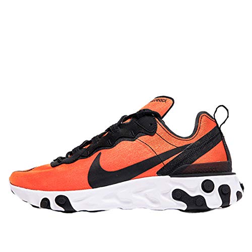 Nike Nike React Element 55 Prm Su19, Men's Track & Field Shoes, Multicolour (Black/Black/Tour Yellow/White 1), 6 UK (40 EU)
