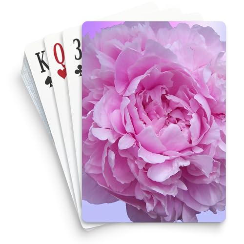 Cartas de Póker Tamaño Estándar Peony Flower