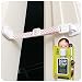 Door Buddy Baby Proof Door Lock with Adjustable Strap. No Need for Baby Gate. Child Proof Room with Litter Box while Cats Enter Easily. Installs in Seconds and is Simple & Convenient to Use. (Caramel)
