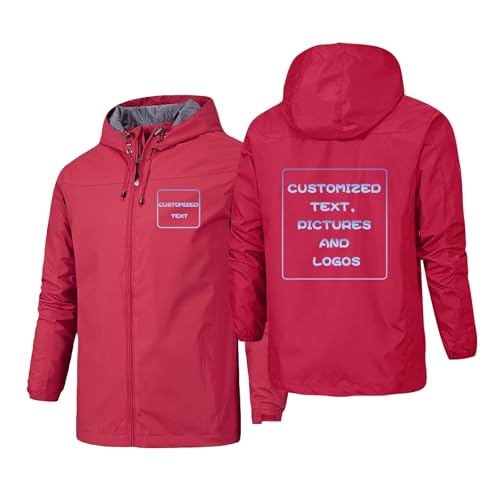 Veste de pluie personnalisée pour homme : ne craignez plus le vent froid