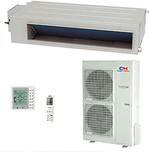Aire acondicionado por conductos, 16 kW, A++, con garantía, Cooper and Hunter CH-IDH160PNK /CH-IU160NK, para profesionales, para calor y frio, mando d...