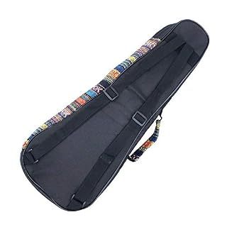 Alnicov Sac à dos portable pour ukulélé de 53,3 cm avec sangles réglables pour ukulélé de style vintage - Les Beatles, Paul McCartney, John Lennon, RIngo Starr, George Harrison Alnicov Sac à dos portable pour ukulélé de 53,3 cm avec sangles réglables pour ukulélé de style vintage – Image 4