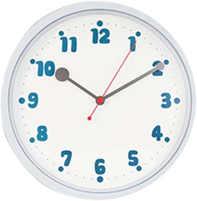 Petite horloge murale dessin animé pour colorer la salle de jeux des enfants