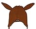 Bioworld Pokemon Eevee Cosplay Fleece Lined Laplander Beanie Cap Hat for Men Women OSFM Brown