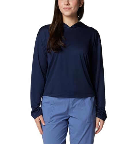 (取寄) コロンビア レディース パフォーマンス フィッシング ギア ソーラー ストリーム ブーディ - ウィメンズ Columbia women PFG Solar Stream Hoodie - Women's Collegiate Navy Columbia Women's PFG Solar Stream Hoodie, Collegiate Navy, X-Small