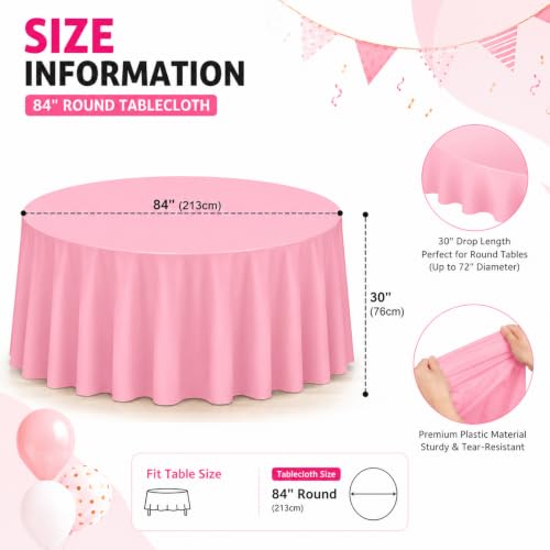 Dualshine 12 Pack Rainbow Disposable Plastic Tablecloths by Dualshine - Used condition - Image 6