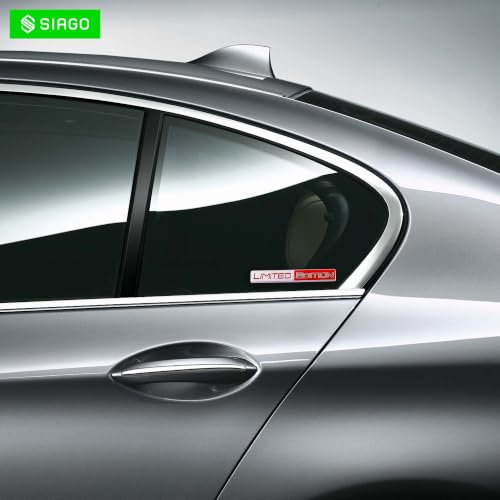 Image of SIAGO Premium Limited Edition Metal Car Sticker - Durable & Stylish Auto Emblem for Vehicles - Customizable Designs - Easy Installation - Weather-Resistant & Long-Lasting SIA493