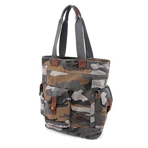 Bolso tote Renegade de tela de marca TSD miniatura 2