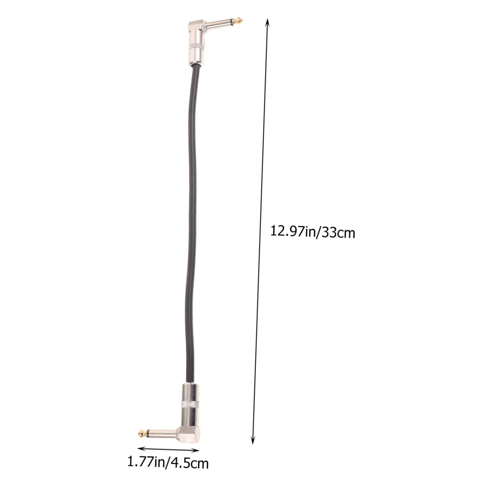 ERINGOGO 2pcs Guitar Effect Cable Guitar Patch Cables for Electric Musical Instruments Accessory