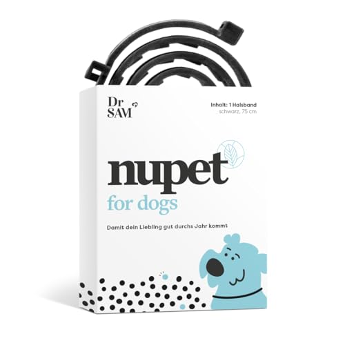 Dr. SAM Nupet - Collar para perros con geraniol para una protección fiable y segura, desarrollado por veterinarios