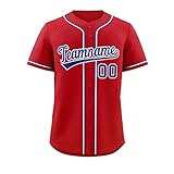KXK Custom Baseball Jersey Stitched Personalized Baseball Shirts Sports Uniform for Men Women Boy