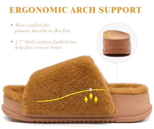 Image of KuaiLu Women's Orthotic Arch Support Slippers