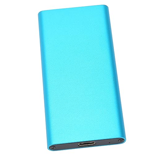 Vikye caja externa USB Type C para mSATA SSD azul miniatura 3