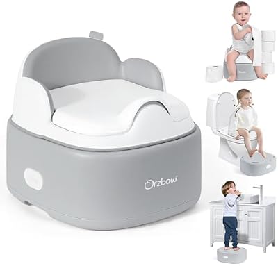 Toddler Potty Chair with Training Seat and Step Stool