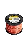 flexi blade Fadenfarbe: orange Mähfaden ALUCUT 3,0mm 240m Trimmerfaden rund Nylonfaden