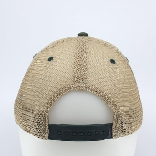 Image of The Vintage Year Distressed Cotton Unstructured Soft Mesh Breathable Adjustable Dirty Wash Dad Hat Trucker Baseball Cap