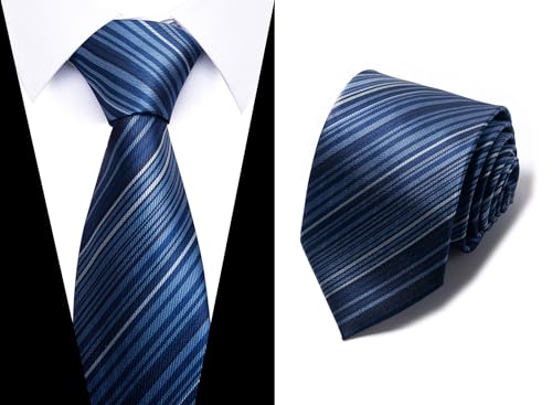 Image of Passabin Tie For Men Necktie Woven Jacquard Neck Ties Set 6 PCS
