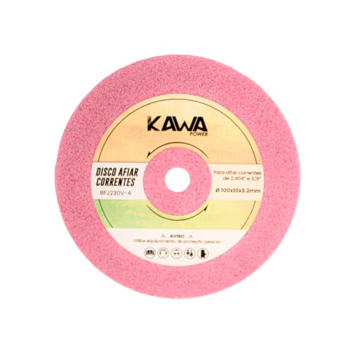 Kawapower Disco para afilador de cadenas Ø 100 x 10 x 3,2 mm