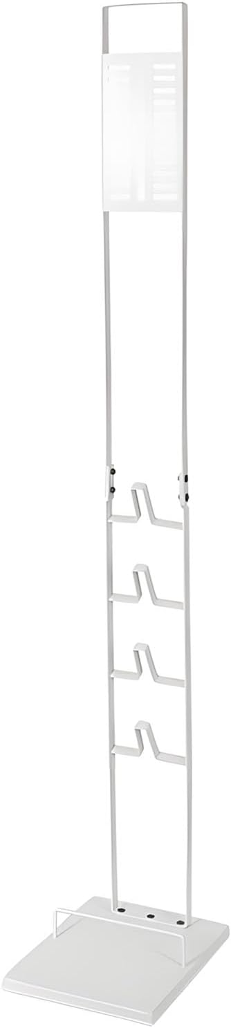 Universal Vacuum Cleaner Stand for Stick Vacuums Models 15 to 7 Sturdy Carbon Steel Construction Space Saving Design